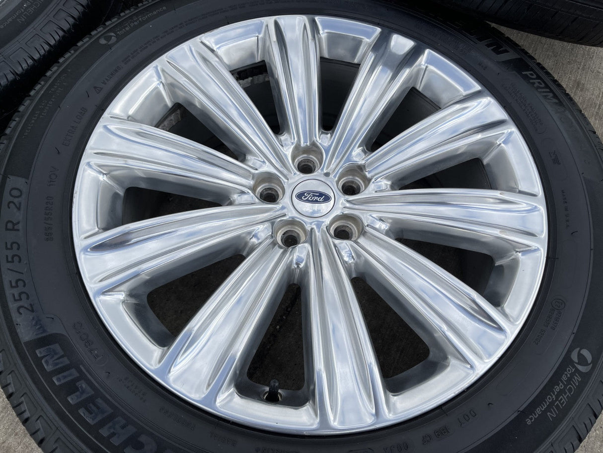 20" Ford Explorer Limited OEM rims wheels 10269 Lincoln Aviator MICHELIN Texas Truck Tire