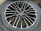 20" GMC Sierra Yukon Chevy Silverado OEM wheels rims 2024 2025 2026 NEW Texas Truck Tire