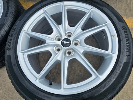 19" Ford Mustang Stealth GT OEM wheels rims 95759 tires 2022 2023 2024 2025 2026 Texas Truck Tire