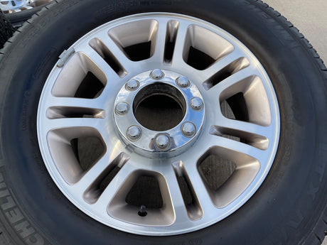 20" Ford F-250 F-350 OEM 3951 3845 KING RANCH rims wheels tires MICHELIN LTX A/T Texas Truck Tire