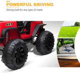 Uenjoy 12V Spacious Children's Electric Ride on Car 2 Seater Sport Utility Vehicle Truck Battery Powered with Remote Control