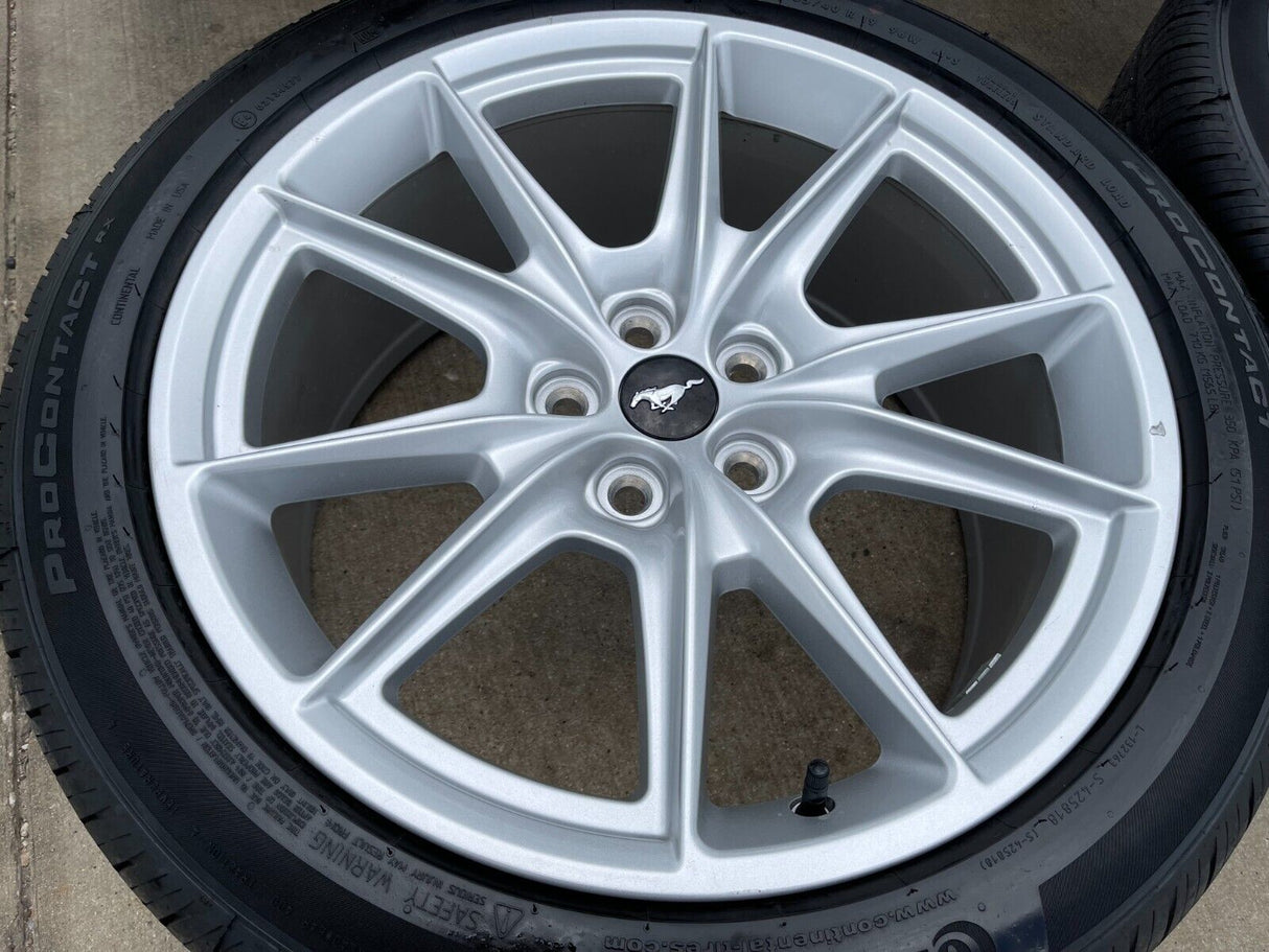 19" Ford Mustang Stealth GT OEM wheels rims 95759 tires 2021 2022 2023 2024 2025 Texas Truck Tire