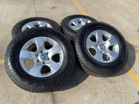 18" Ram 1500 OEM CHROME 2669 wheels rims 2021 2022 2023 2024 2025 2026 FALKEN Texas Truck Tire