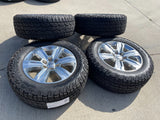 20" Ford F-150 Expedition OEM rims wheels polished 10004 tires COOPER A/T Texas Truck Tire