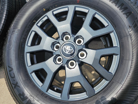 17" Toyota 4Runner Tacoma TRD OEM 94254 10637 wheels rims 2025 2026 NEW Texas Truck Tire