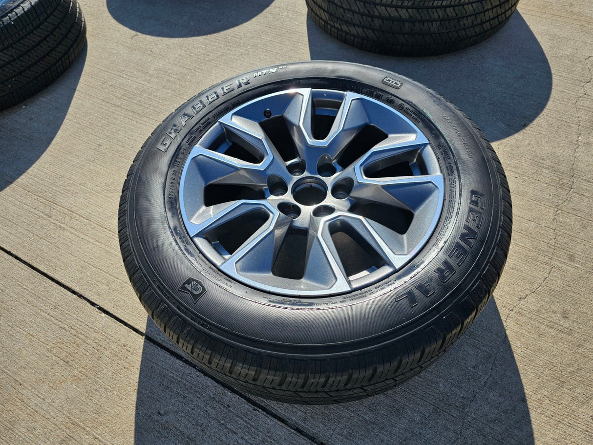 20" Chevy Silverado 1500 Tahoe Suburban OEM 5915 5916 wheel rim tire spare Texas Truck Tire
