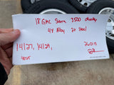 18" GMC Sierra 3500 DENALI Dually rims wheels OEM 8x210 2025 2026 MICHELIN NEW Texas Truck Tire