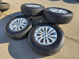 18" Nissan Titan Armada PRO-4X OEM 62737 wheels rims FALKEN A/T3 tires NEW Texas Truck Tire