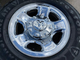 17" Ram 2500 3500 Laramie Power Wagon OEM 2186 wheels rims FIRESTONE A/T2 Texas Truck Tire