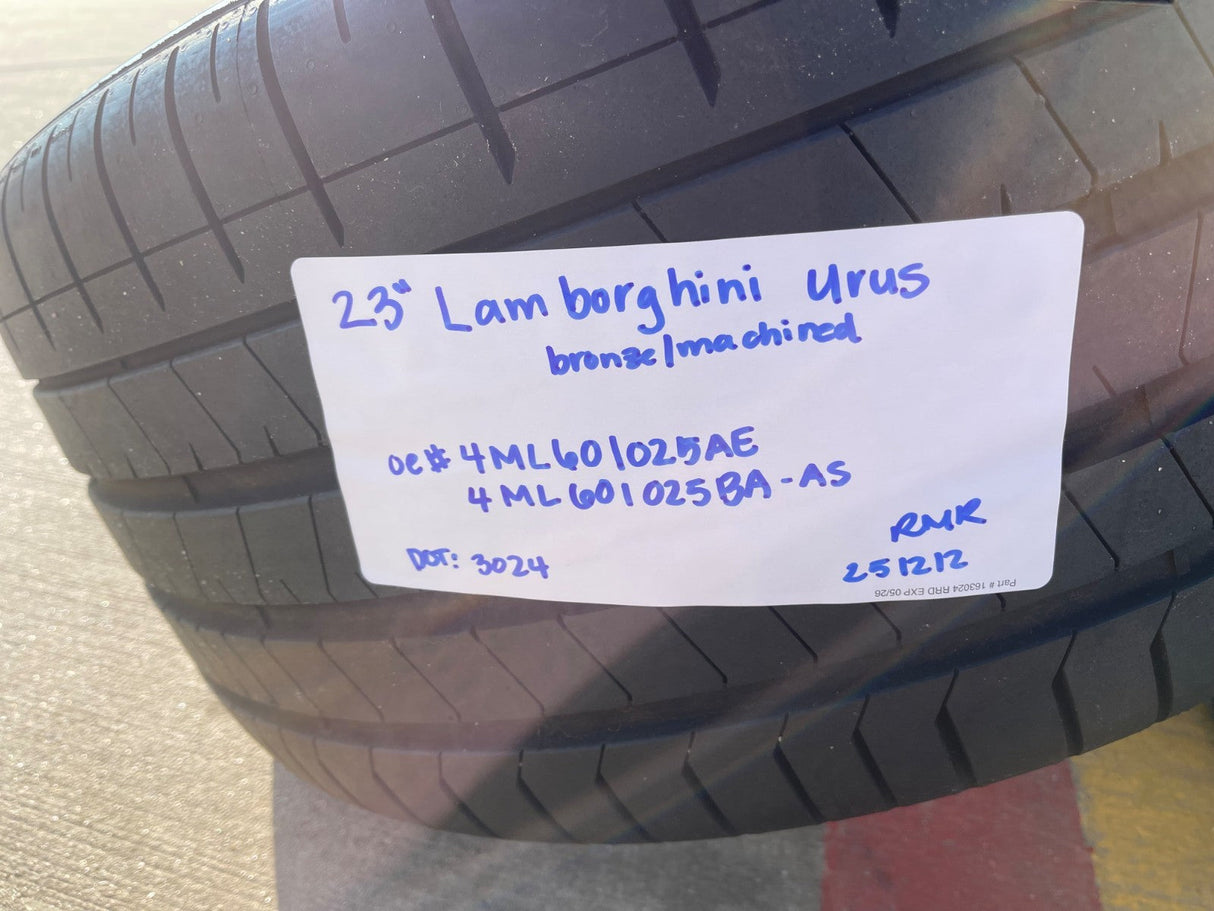 23" Lamborghini Urus Taigete OEM wheels rims 2022 2023 2024 2025 2026 BRONZE NEW Texas Truck Tire
