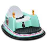 6V Kids Ride-On Bumper Car with Remote Control, 360° Spin and Flashing Lights for Toddlers