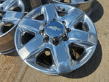 20" Chevy Silverado High Country 2500 3500 OEM 5962 wheels rims 2023 2024 2025 Texas Truck Tire