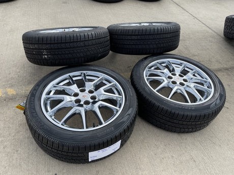 20" Cadillac SRX XT6 XT5 OEM 4709 wheels rims Blazer GMC Acadia PIRELLI NEW Texas Truck Tire