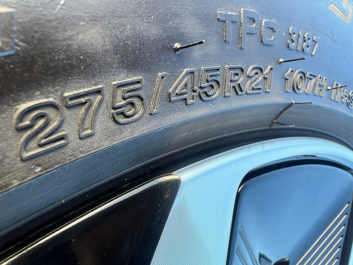 21" Chevy Blazer SS EV OEM 14119 wheels rims 2024 2025 2026 BRIDGESTONE NEW Texas Truck Tire