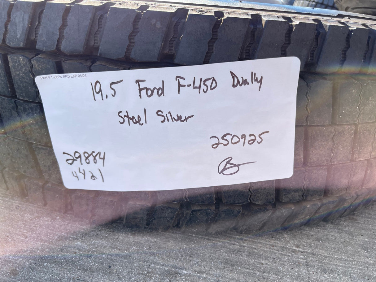 19.5" Ford F-450 Dually F-550 rims wheels RAM 4500 OEM 10x225 2024 2025 2026 NEW Texas Truck Tire