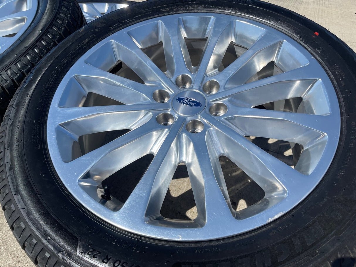 22" Ford F-150 LIMITED Plus OEM rims wheels 10174 Expedition Texas Truck Tire