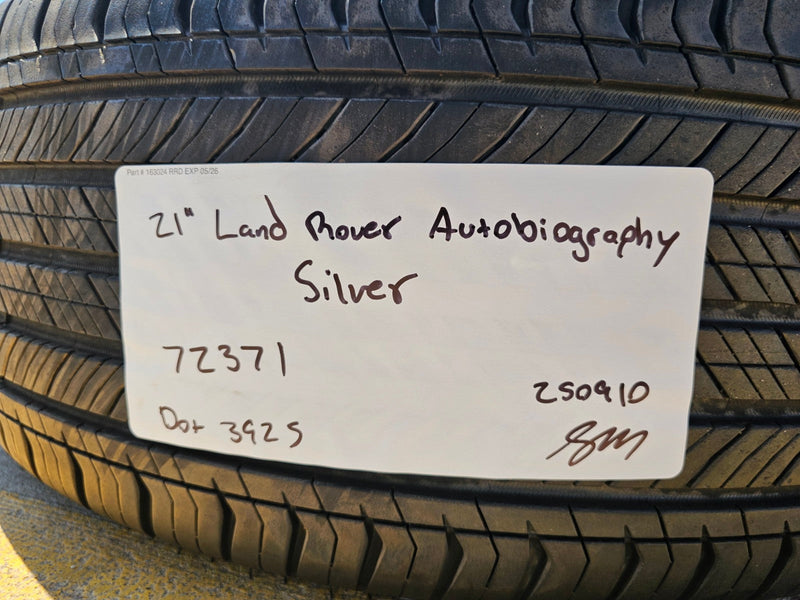 21" Land Rover Autobiography OEM 72371 Range wheel rim 2022 2023 2024 2025 2026 Texas Truck Tire