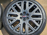 24" GMC Yukon Sierra DENALI OEM wheels rims tires 2022 2023 2024 2025 2026 NEW Texas Truck Tire
