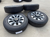 20" Chevy Silverado GMC Sierra AT4 2500 3500 OEM 5960 5947 wheels rims MICHELIN Texas Truck Tire