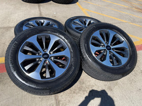 20" Ford F-150 LARIAT Limited OEM 10006 rims wheels Expedition MICHELIN Texas Truck Tire