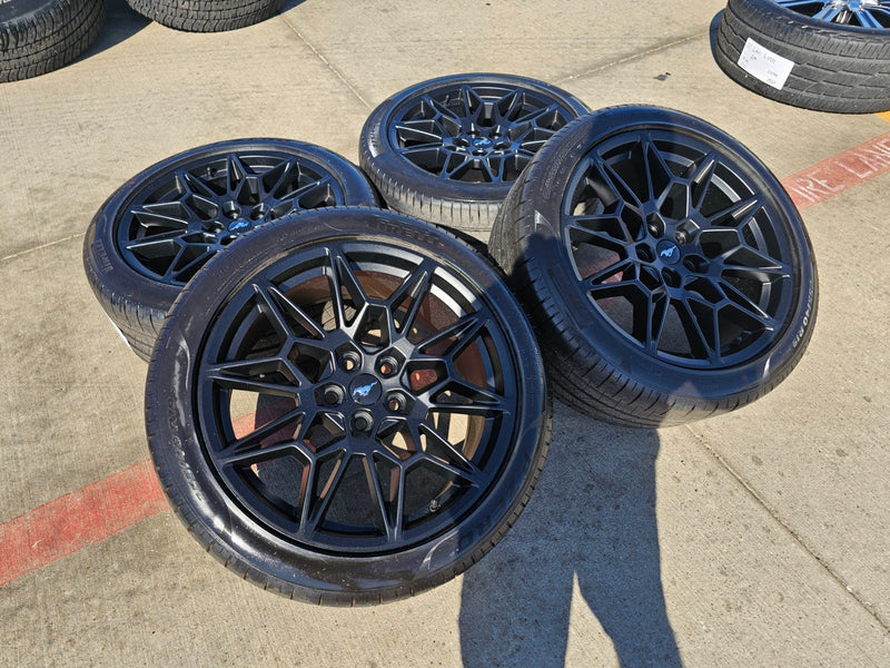 19" Ford Mustang GT Track Pack OEM 10600 10603 wheels rims 2025 2026 2027 NEW Texas Truck Tire