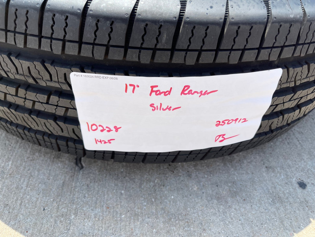 17" Ford Ranger Bronco wheels rims OEM 10228 tires 2022 2023 2024 2025 2026 NEW Texas Truck Tire