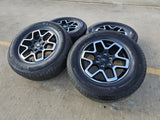 18" Ford Ranger wheels rims tires black 95213 tires 2024 2025 2026 NEW MICHELIN Texas Truck Tire