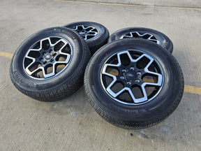 18" Ford Ranger wheels rims tires black 95213 tires 2024 2025 2026 NEW MICHELIN Texas Truck Tire