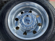 19.5" Ford F-450 Dually F-550 rims wheels RAM 4500 OEM 10x225 2024 2025 2026 Texas Truck Tire