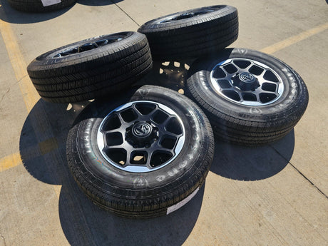 18" Dodge Ram 2500 3500 OEM 68629288 wheels rims FIRESTONE HT2 2025 2026 Texas Truck Tire