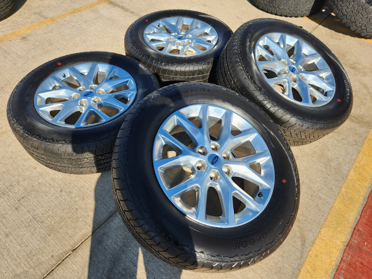 20" Ford F-150 Expedition OEM rims wheels tires 3989 3991 Expedition NEW Texas Truck Tire