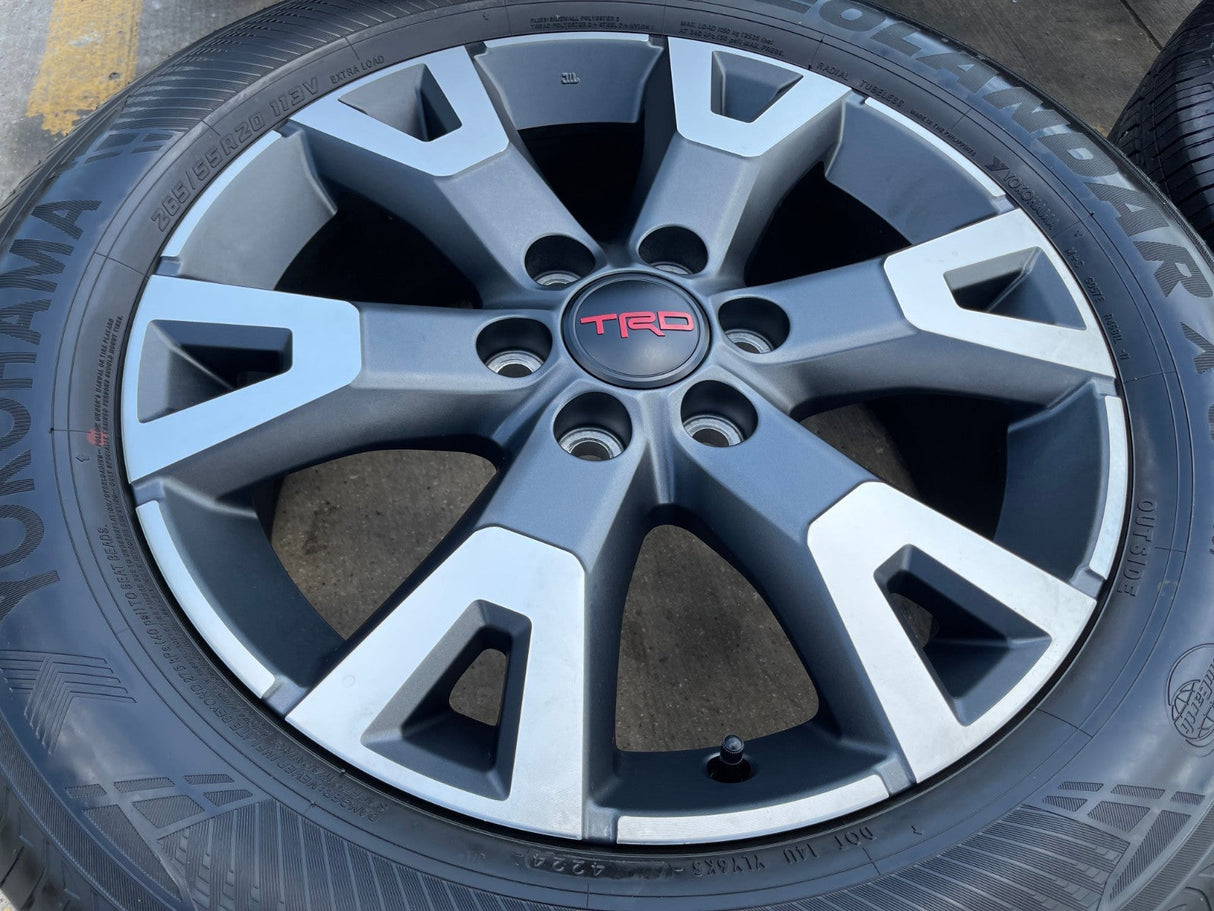 20" Toyota 4Runner TRD OEM 94198 wheels rims Tundra Sequoia 2025 2026 NEW Texas Truck Tire
