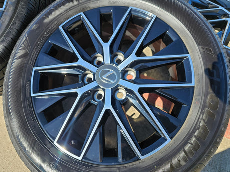 20" Lexus GX550 OEM wheels rims Toyota Land Cruiser Tundra 10545 LX600 YOKOHAMA Texas Truck Tire