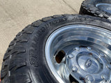 17" Ford F-350 Dually OEM 10477 10478 rims wheels 2023 2024 2025 TOYO A/T3 Texas Truck Tire