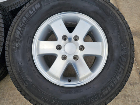 (4) 16" Mercedes Sprinter OEM 2353 wheels rims tires MICHELIN Texas Truck Tire