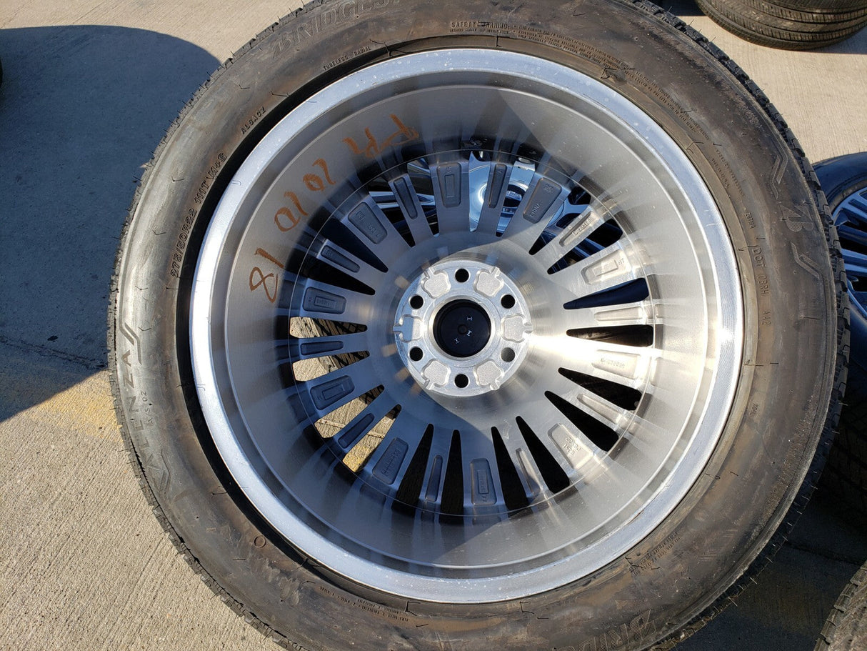 22" Cadillac Escalade Platinum OEM 4876 95167 wheels rims 2021 2022 2023 2024 Texas Truck Tire
