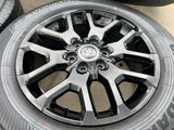 20" Toyota Tundra TRD OEM wheels rims 95359 75277 black Sequoia 2025 2026 NEW Texas Truck Tire