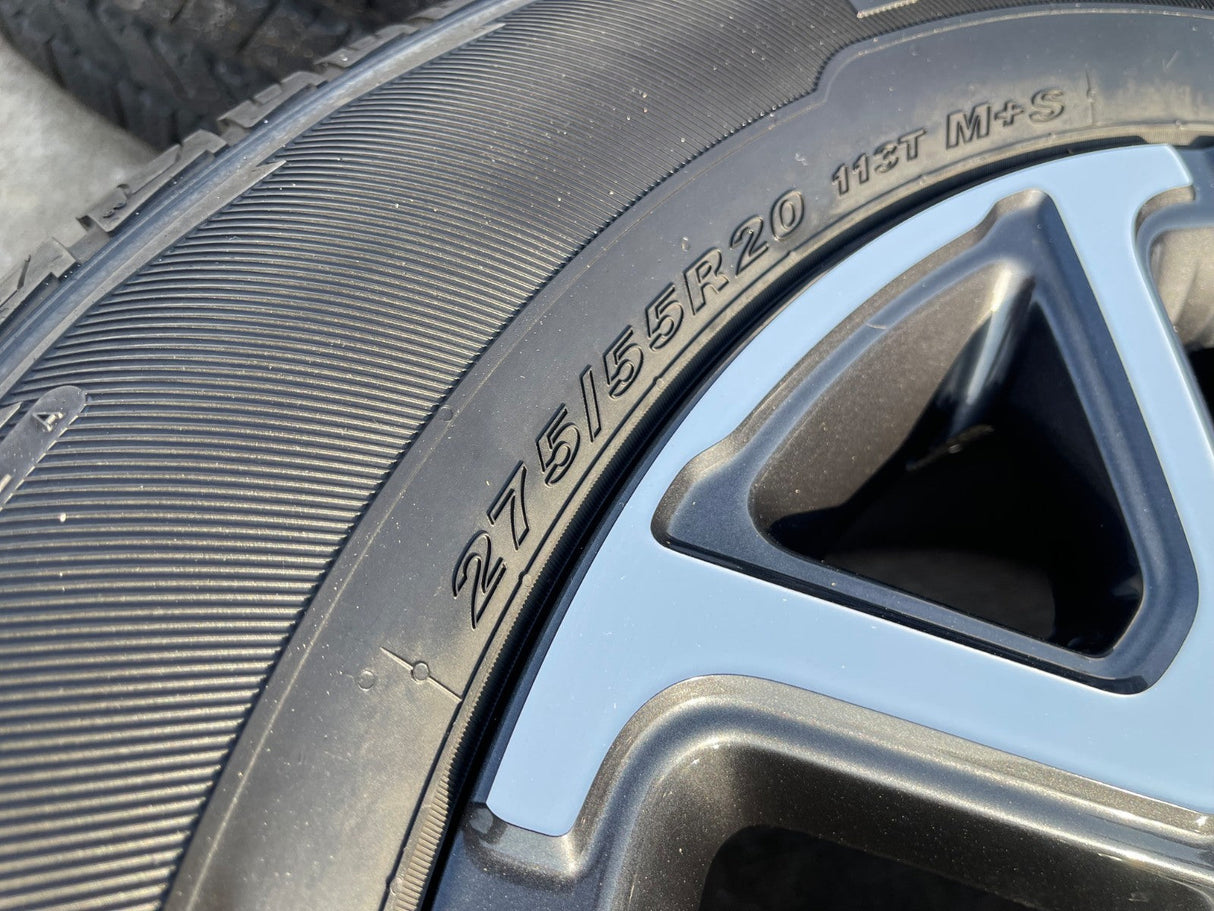 20" Dodge Ram 1500 OEM 94059 Laramie wheels rims 68583860AA 2024 2025 2026 NEW Texas Truck Tire