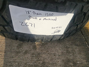 18" Dodge Ram 1500 Rebel Black OEM 2671 wheels rims TOYO A/T3 35" Texas Truck Tire