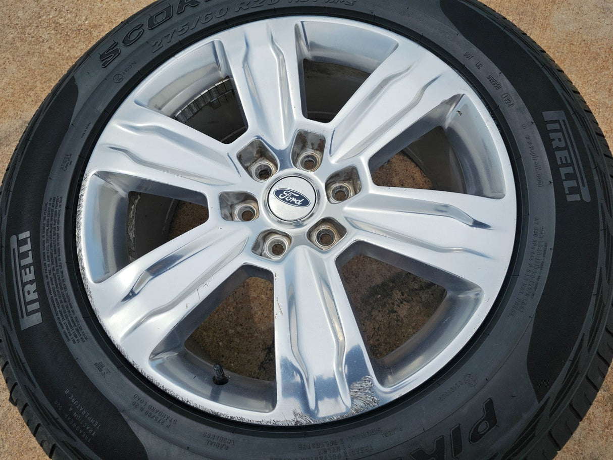 20" Ford F-150 Expedition OEM wheel rim 10004 rim wheel tire 2018 2019 SPARE Texas Truck Tire