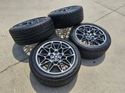 19" Ford Mustang GT Track Pack OEM 10600 10603 wheels rims 2025 2026 2027 NEW Texas Truck Tire