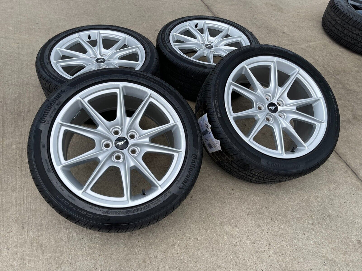 19" Ford Mustang Stealth GT OEM wheels rims 95759 tires 2021 2022 2023 2024 2025 Texas Truck Tire