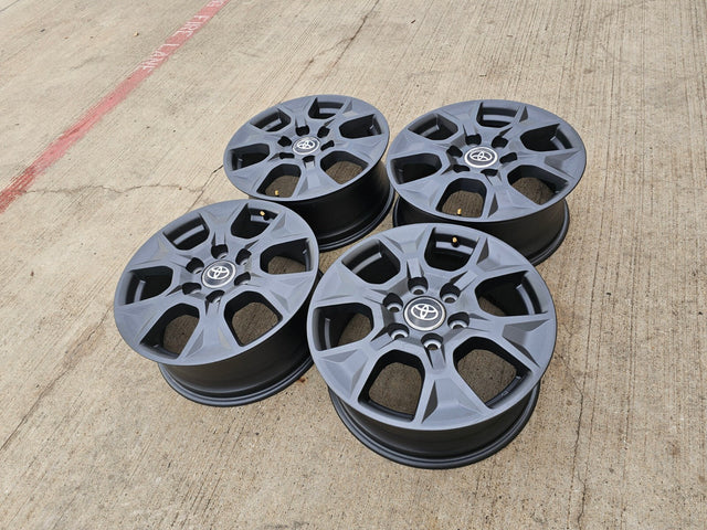 18" Toyota Land Cruiser Tundra Sequoia OEM wheels rims Lexus GX550 2024 2025 NEW Texas Truck Tire