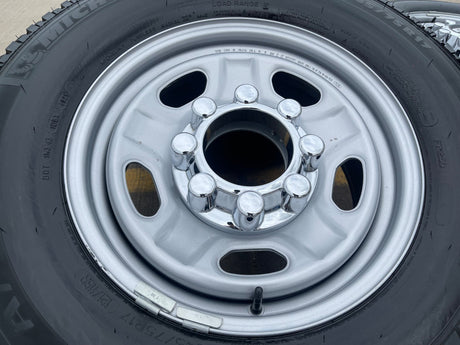 17" Ford F-250 F-350 OEM 3828 wheels rims tires MICHELIN LTX A/T2 NEW Texas Truck Tire