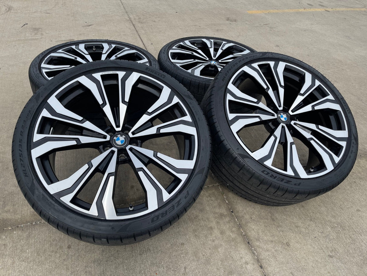 23" BMW X7M X5 X6 X7 OEM Series wheels rims 86675 tires 2022 2023 2024 2025 2026 Texas Truck Tire