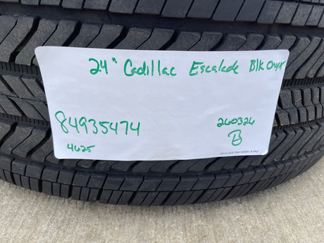 24" Cadillac Escalade V OEM ONYX wheels rims 2022 2023 2024 2025 2026 NEW Texas Truck Tire