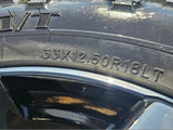 18" Ford Ranger Bronco wheels rims 95213 tires 2022 2023 2024 2025 33" Texas Truck Tire