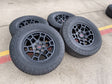 17" Toyota Tacoma 4Runner OEM wheels rims black TRD FJ HANKOOK A/T2 NEW Texas Truck Tire