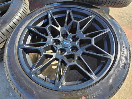 19" Ford Mustang GT Track Pack OEM 10600 10603 wheels rims 2025 2026 NEW Texas Truck Tire