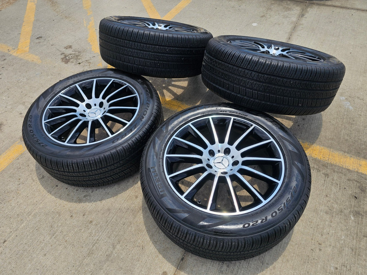 20" Mercedes G Wagon G63 AMG OEM 85715 wheels rims 2020 2021 2022 2023 2024 2025 Texas Truck Tire